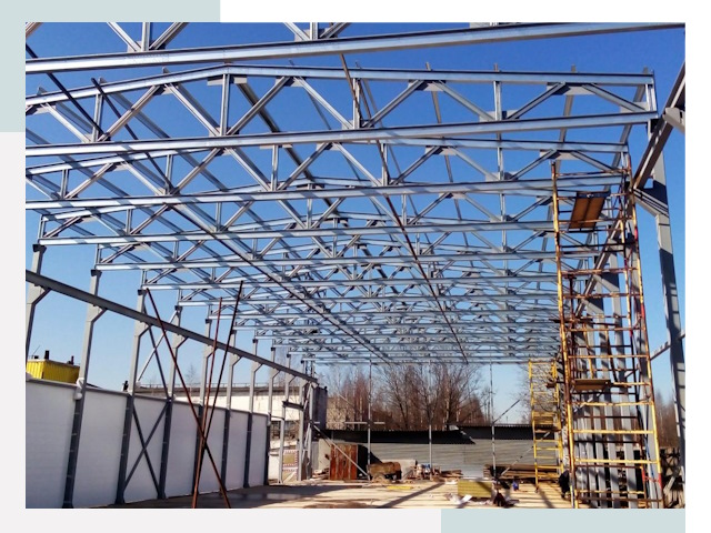 Строительство цехов в Благовещенск от 609 руб. под ключ