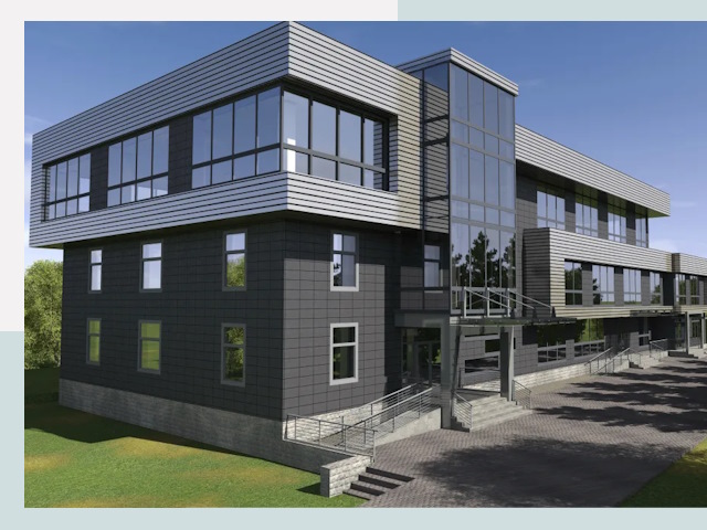 Административные здания в Благовещенске