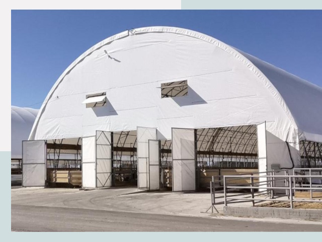 Тентовые ангары по цене 609 руб. в Благовещенск