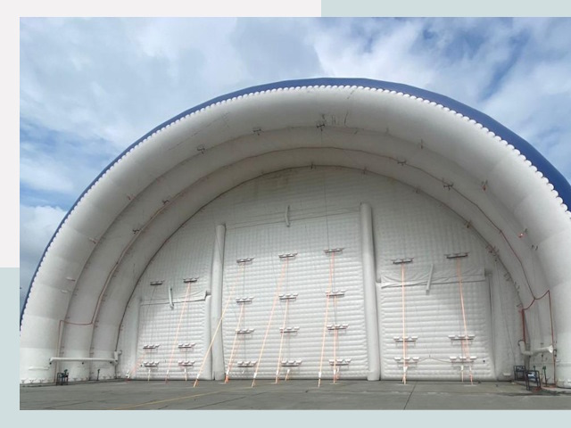 Пневмокаркасные ангары от СтальСтрой-Бгн по цене от 609 руб.