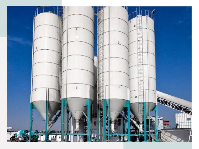 Строительство цементных силосов в Благовещенске