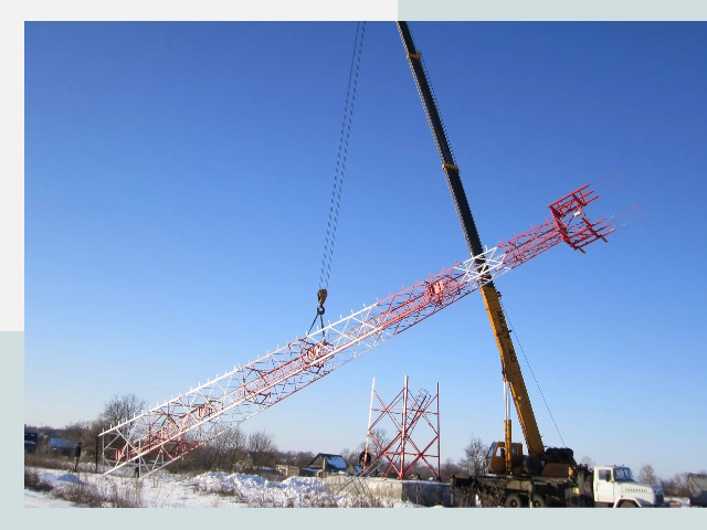 Строительство башен связи в Благовещенске от 609 руб.