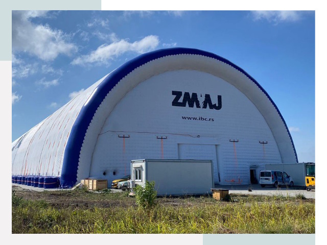 Брендирование ангаров в Благовещенске