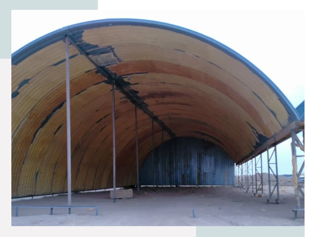 Реконструкция ангаров в Благовещенске