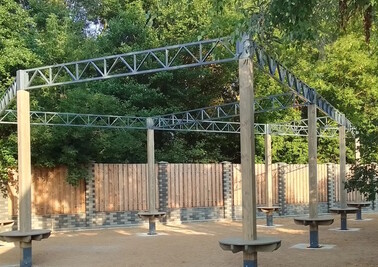 Терраса из металлоконструкций под ключ, проектирование, изготовление и монтаж от СтальСтрой-Бгн